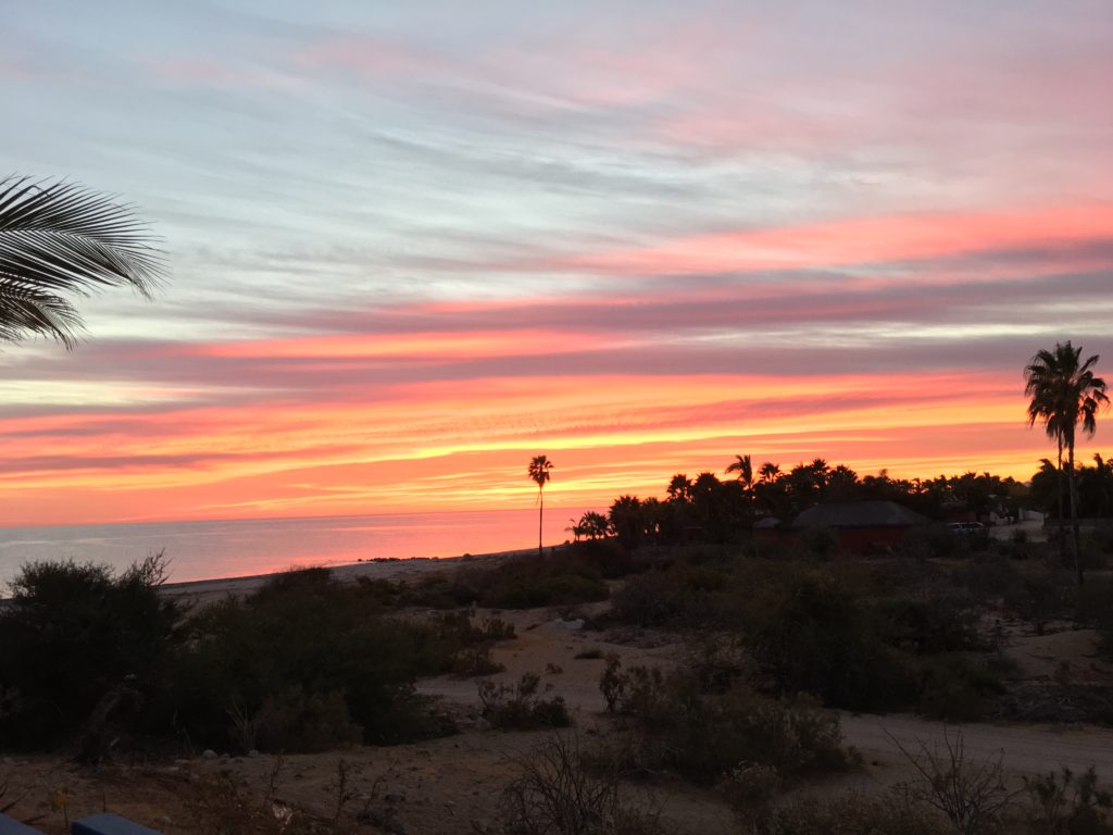 Sunrise over the Sea of Cortez