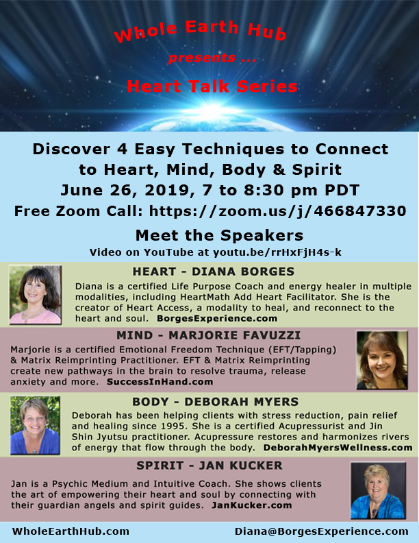 Heart Talk Series Webinar Flyer