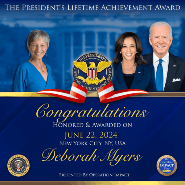 President's lifetime achievement award